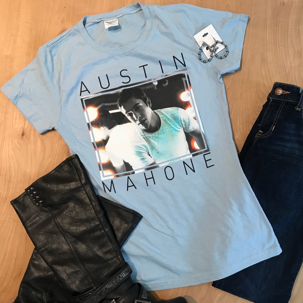Austin Mahone Band Tour Tee nwot